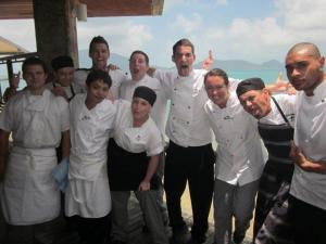 The Club Med Lindeman Island Cuisine Team